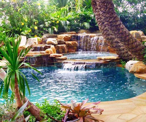 Pool Waterfall